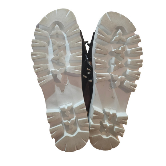 RED VALENTINO Studded leather slides size 9.5 - Picture 7 of 7